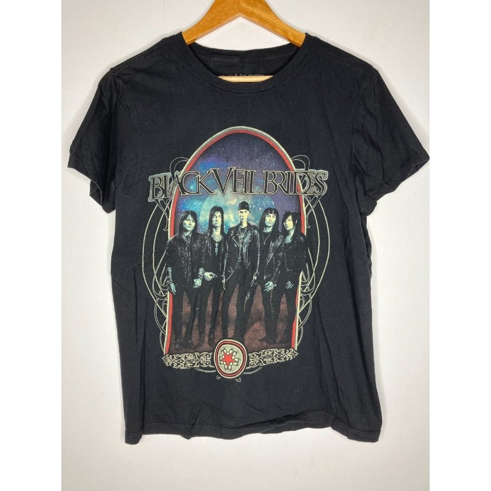 Black Veil Brides Men's Black Medium Band T-Shirt
